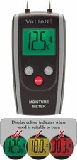 Valiant Moisture Meter for Wood, Logs and Firewood, Timber and Brickwork
