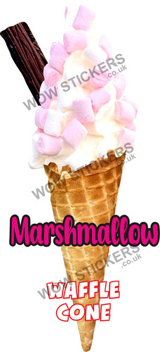 Ice cream van sticker