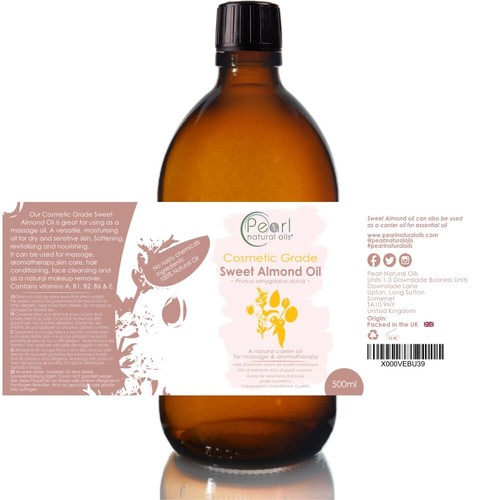 Sweet almond oil cosmetic - sweet,