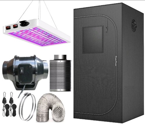 Grow tent kit with - grow,