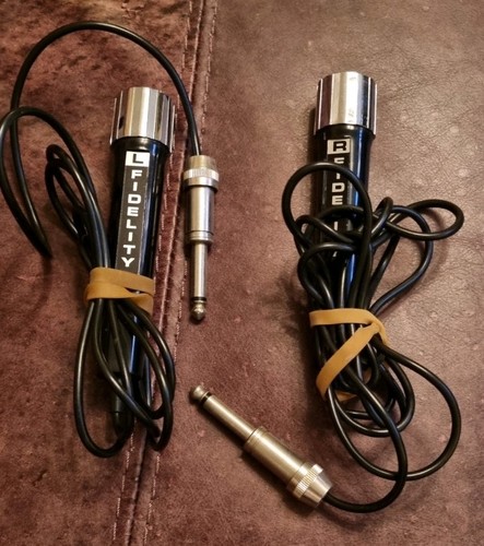 Vintage fidelity r - fidelity, l&r