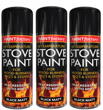 Black Matt Heat Resistant
