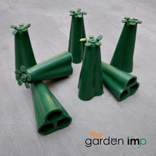 10 Cane Caps Rubber Pyramid