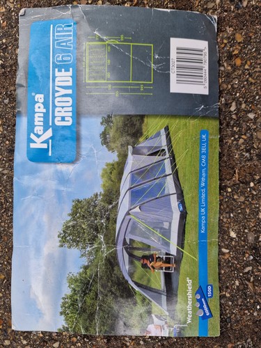 Kampa croyde air pro tent - croyde,