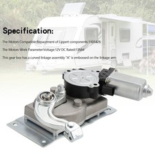 RV Gear Box Linkage with Motor