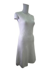 REISS Bodycon Dress Size Small 8 Of White Rose Cut Womens NEW EU36 RRP £149*