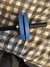 Pro Abs Roller Exercise Wheel Abdominal Core Strength Workout Muscle Cruncher