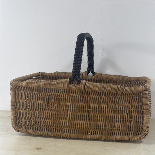 Vintage shopping basket - vintage, wicker