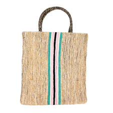 Zara Natural Fibre Tote Bag