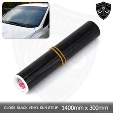 Gloss Black Sun Strip