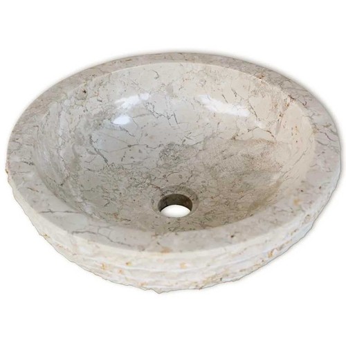 Basin marble 40cm bathroom - marble,
