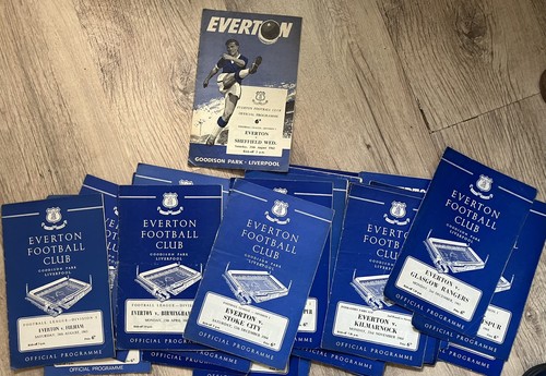 Everton job lot - everton,