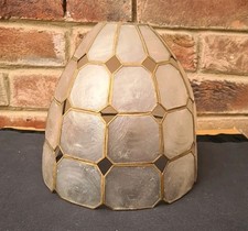 Vintage Capiz Shell Lampshade