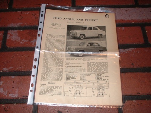 Ford anglia and prefect - ford,