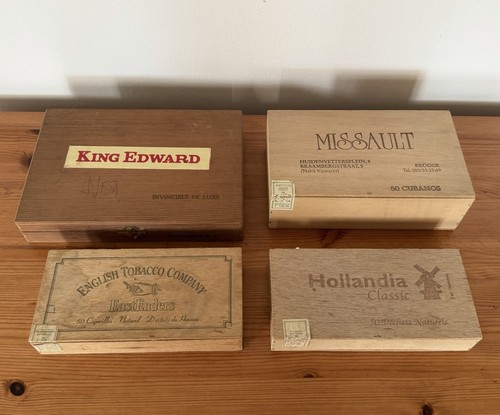 Vintage wooden cigar - vintage, lot