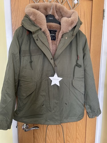 Popski london parka coat size - london,