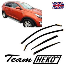 Heko Wind Deflectors For Kia Sportage 5-Door 2010-2015 4PC Tinted
