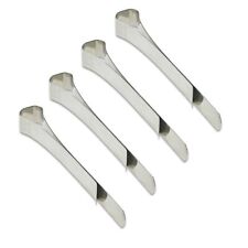 PACK OF 4 x HENNY PENNY 17505 METAL FRYER OIL FILTER SCREEN SPRING CLIPS HP17505