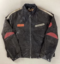 Vintage Leather Biker Jacket