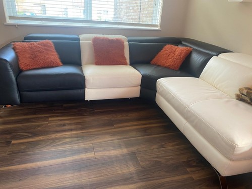 Natuzzi cream black - natuzzi,
