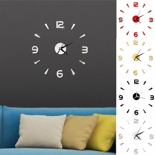 Wall clock large number - 3d,