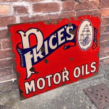 Price's Motor Oils Vintage