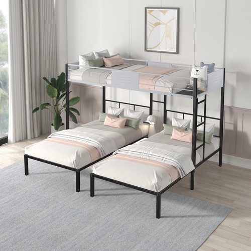 Triple bunk bed - bed, for