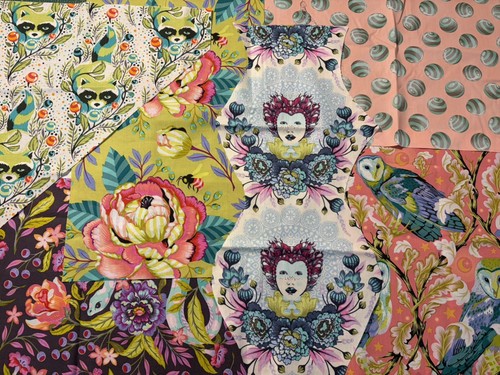 Tula pink fabric off - off, cuts-all