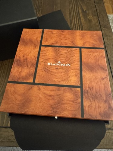 Blancpain wooden watch box - watch, /