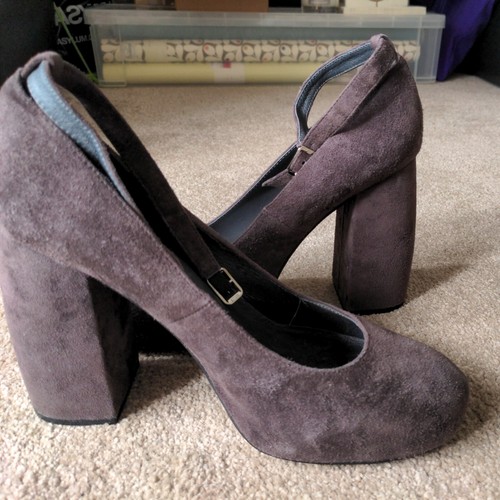 Suede shoes size - suede, (new)