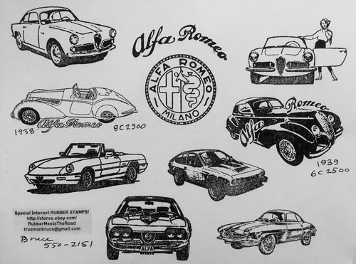 Classic alfa romeo car - classic, um