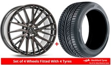Alloy Wheels & Tyres 20" Axe EX40 For Vauxhall Antara 06-15
