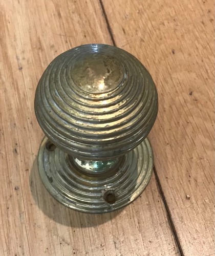 Antique brass beehive door - antique,