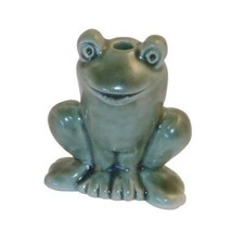 Ceramic Cord Pull Frog