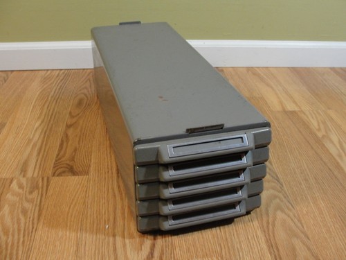 Vintage drawer metal - 5-drawer, cabinet