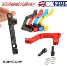 Post Mount Caliper PM/IS 180/203mm MTB Bike Front Rear Disc Brake Rotors Adapter