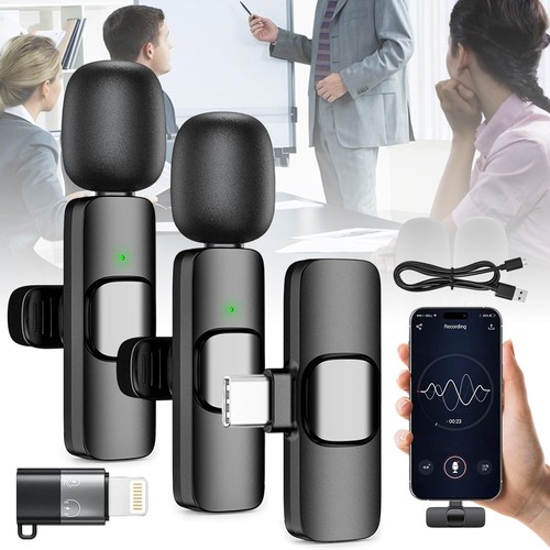 Dual wireless lapel mic - dual, 2.4ghz