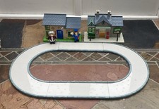 Postman Pat Village Playset Greendale Station Post Office Mrs Goggins Track