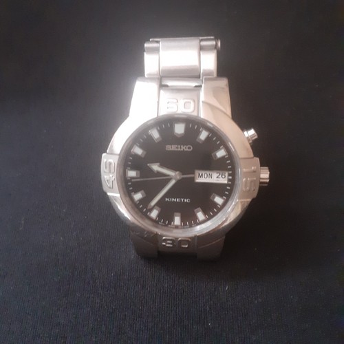 Seiko 5m43 0e90 kinetic - seiko, 5m43-0e90