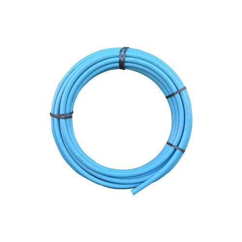 Blue mdpe plastic mains - blue,