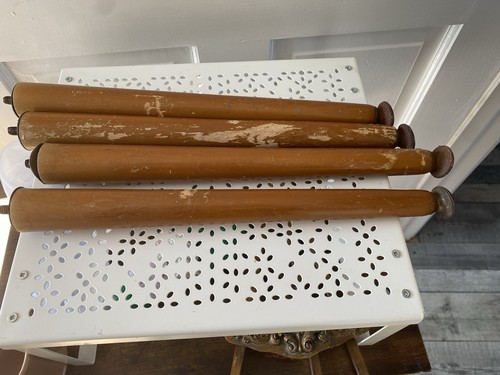 Vintage wooden table legs - vintage,