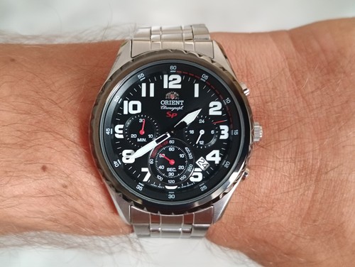 Orient chronograph watch - sp,