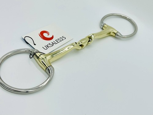 Eggbutt snaffle bit 14mm - eggbutt,