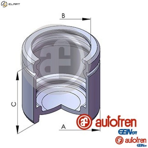 Piston brake caliper - piston,