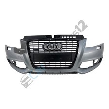 AUDI A3 2008 -2012 S LINE OEM FRONT BUMPER BLACK EDITION 8P0807437AA