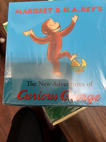 Curious george book set new - george,