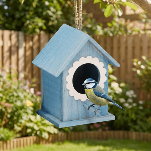 Wooden garden bird - bird, house
