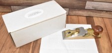 Lie Nielsen Bronze Small Chisel Plane Hand Tool in Original Box