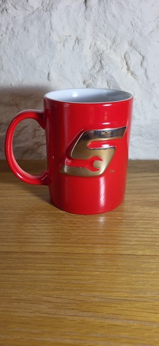 Snap large red mug - -,
