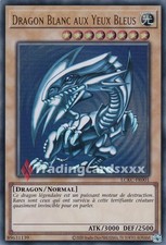 Yu-Gi-Oh! White Dragon with Blue Eyes - V.3: UR LCKC-FR001